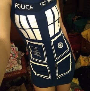 Dr Who Tardis Mini Dress